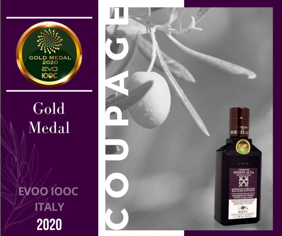 Coupage Natural gana Gold Medal en EVO-IOOC 2020